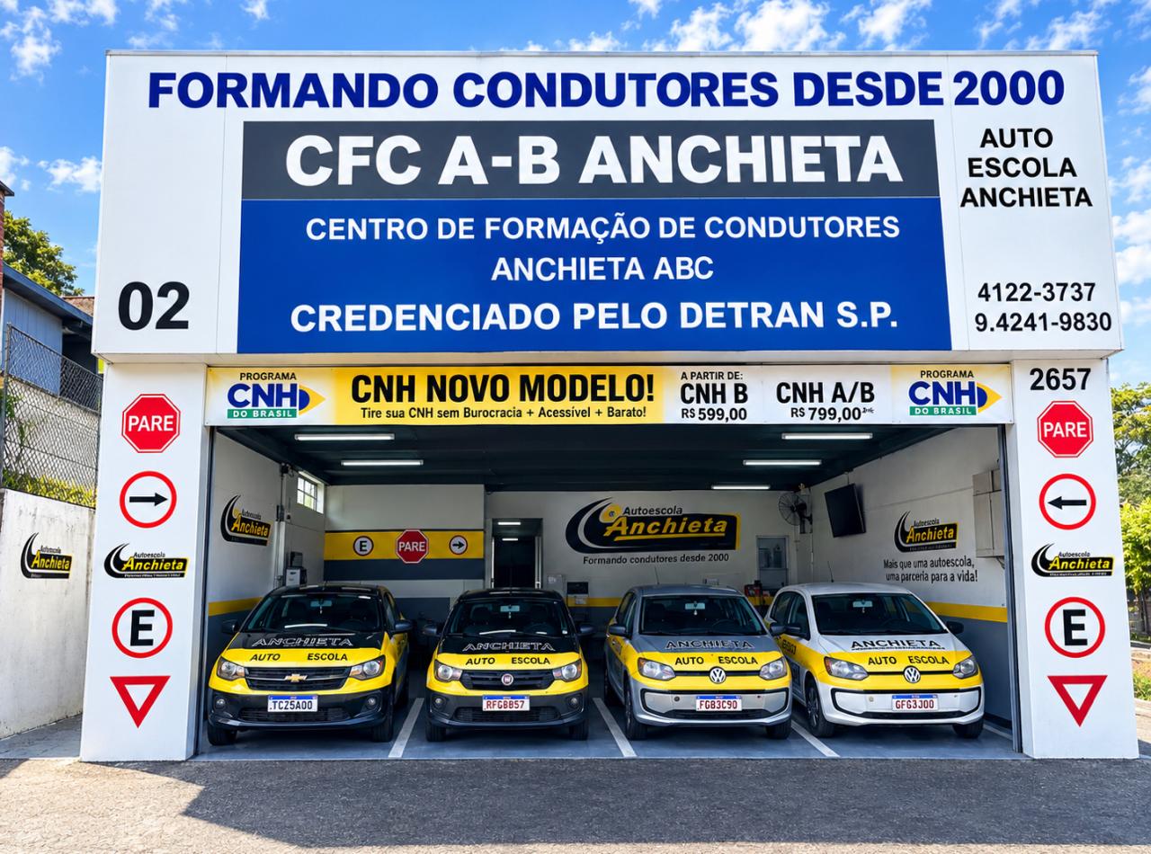 Imagem Ilustrando Auto Escola Anchieta